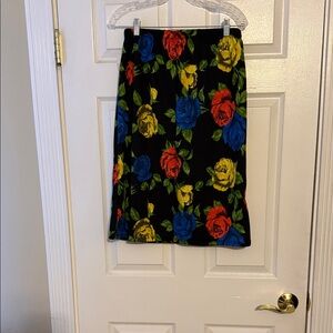 Floral Print Women's Skirt